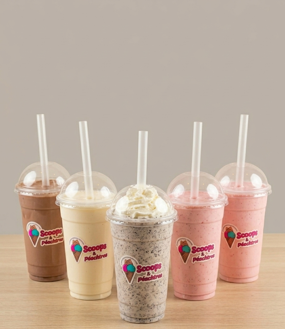 Creamy milkshakes